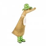 Duckling Hat/Boots green 18cm image