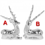 JD62134A Lying Silver Reindeer Small image