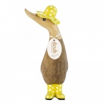 Duckling Hat/Boots yellow 18cm image