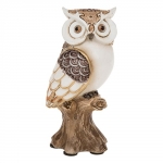 JD270129  Ivory White Shell Owl Small  image