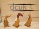Natural Wooden Duckling 18cm image