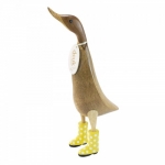 Ducklets Yellow Spotty Welly 30cm image